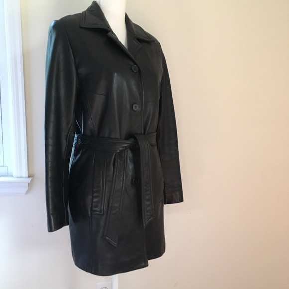 danier leather trench coat